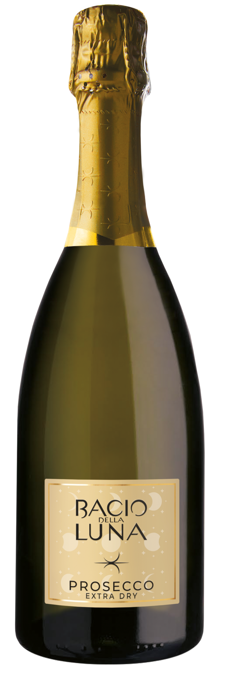 Bottiglia di Bacio della Luna Prosecco Extra Dry